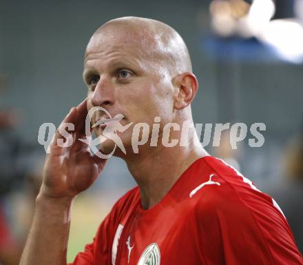 Fussball tipp3 Bundesliga. SK Austria Kaernten gegen SV Mattersburg. Carsten Jancker (Mattersburg). Klagenfurt, am 9.8.2008.
Foto: Kuess

---
pressefotos, pressefotografie, kuess, qs, qspictures, sport, bild, bilder, bilddatenbank
