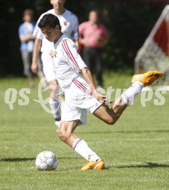 Fussball Kaerntner Liga.ATUS Ferlach gegen SVG Bleiburg. Lukas Jaklitsch (Ferlach).Ferlach, am 9.8.2008.
Foto: Kuess

---
pressefotos, pressefotografie, kuess, qs, qspictures, sport, bild, bilder, bilddatenbank