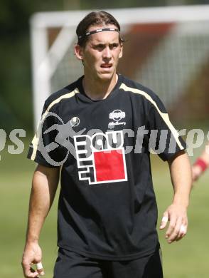 Fussball Kaerntner Liga.ATUS Ferlach gegen SVG Bleiburg. Juergen Galo (Bleiburg).Ferlach, am 9.8.2008.
Foto: Kuess

---
pressefotos, pressefotografie, kuess, qs, qspictures, sport, bild, bilder, bilddatenbank