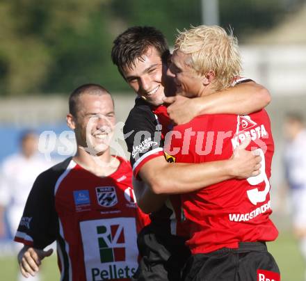 Fussball Regionalliga. SAK gegen WAC/St. Andrae. Torjubel (WAC). Klagenfurt, am 9.8.2008.
Foto: Kuess

---
pressefotos, pressefotografie, kuess, qs, qspictures, sport, bild, bilder, bilddatenbank