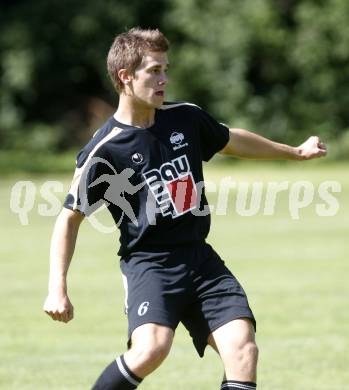 Fussball Kaerntner Liga.ATUS Ferlach gegen SVG Bleiburg. Marcel Guenther Kuster (Bleiburg).Ferlach, am 9.8.2008.
Foto: Kuess

---
pressefotos, pressefotografie, kuess, qs, qspictures, sport, bild, bilder, bilddatenbank