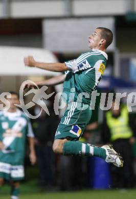 Fussball. OEFB Cup. FC Kaernten gegen SK Rapid Wien. Stefan Kulovits (Rapid). 
Klagenfurt, am 15.8.2008.
Foto: Kuess

---
pressefotos, pressefotografie, kuess, qs, qspictures, sport, bild, bilder, bilddatenbank