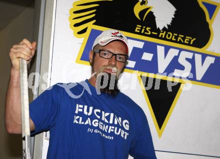 Eishockey Bundesliga. Training VSV. Markus Peintner. Villach, am 15.8.2008.
Foto: Kuess

---
pressefotos, pressefotografie, kuess, qs, qspictures, sport, bild, bilder, bilddatenbank