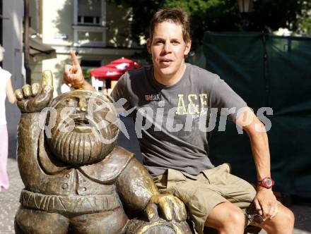 Radsport. Radfahren. Woerthersee Mandl. Bernhard Kohl (AUT). 
Klagenfurt, am 12.8.2008.
Foto: Kuess

---
pressefotos, pressefotografie, kuess, qs, qspictures, sport, bild, bilder, bilddatenbank