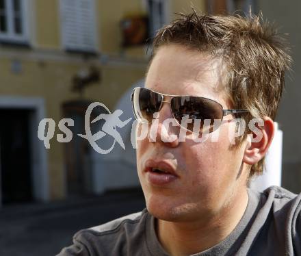 Radsport. Radfahren. Bernhard Kohl (AUT). 
Klagenfurt, am 12.8.2008.
Foto: Kuess

---
pressefotos, pressefotografie, kuess, qs, qspictures, sport, bild, bilder, bilddatenbank