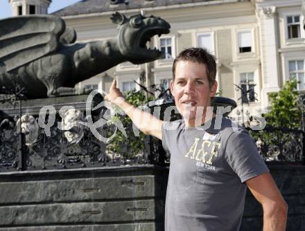 Radsport. Radfahren. Lindwurm. Bernhard Kohl (AUT). 
Klagenfurt, am 12.8.2008.
Foto: Kuess

---
pressefotos, pressefotografie, kuess, qs, qspictures, sport, bild, bilder, bilddatenbank