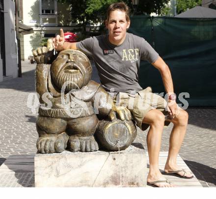 Radsport. Radfahren. Woerthersee Mandl. Bernhard Kohl (AUT). 
Klagenfurt, am 12.8.2008.
Foto: Kuess

---
pressefotos, pressefotografie, kuess, qs, qspictures, sport, bild, bilder, bilddatenbank