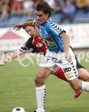 Fussball. Regionalliga. SV Feldkirchen gegen TSV Sparkasse Hartberg. Robert Micheu (Feldkirchen). Feldkirchen, am 22.8.2008.
Foto: Kuess

---
pressefotos, pressefotografie, kuess, qs, qspictures, sport, bild, bilder, bilddatenbank