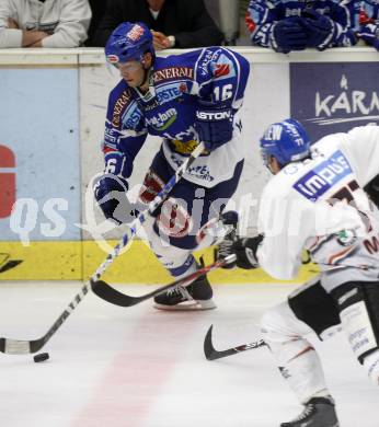 Eishockey Bundesliga. Testspiel. VSV gegen Augsburger Panthers.  Dan Cavanaugh (VSV). Villach, am 24.8.2008.
Foto: Kuess

---
pressefotos, pressefotografie, kuess, qs, qspictures, sport, bild, bilder, bilddatenbank