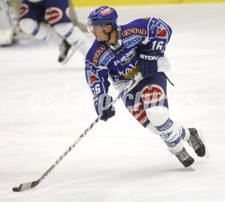 Eishockey Bundesliga. Testspiel. VSV gegen Augsburger Panthers.  Dan Cavanaugh (VSV). Villach, am 24.8.2008.
Foto: Kuess

---
pressefotos, pressefotografie, kuess, qs, qspictures, sport, bild, bilder, bilddatenbank