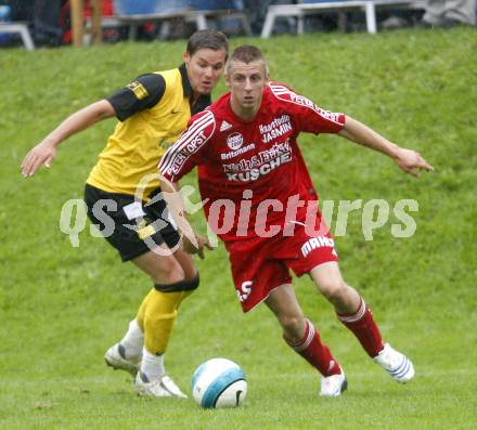 Fussball Unterliga Ost. Reichenau gegen St. Michael/Bl. Worsch Heinz Robert(Reichenau), Prutej Patrick(St. Michael). Reichenau, am 23.8.2008.
Foto: Kuess

---
pressefotos, pressefotografie, kuess, qs, qspictures, sport, bild, bilder, bilddatenbank