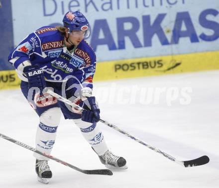 Eishockey Bundesliga. Testspiel. VSV gegen Augsburger Panthers.  Thomas Pfeffer (VSV). Villach, am 24.8.2008.
Foto: Kuess

---
pressefotos, pressefotografie, kuess, qs, qspictures, sport, bild, bilder, bilddatenbank