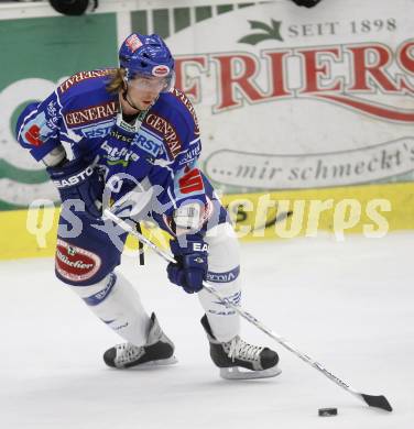 Eishockey Bundesliga. Testspiel. VSV gegen Augsburger Panthers.  Thomas Pfeffer (VSV). Villach, am 24.8.2008.
Foto: Kuess

---
pressefotos, pressefotografie, kuess, qs, qspictures, sport, bild, bilder, bilddatenbank