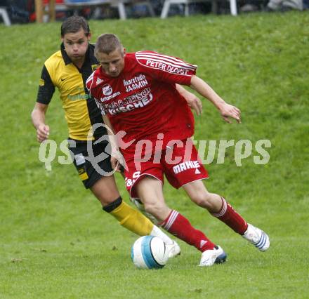 Fussball Unterliga Ost. Reichenau gegen St. Michael/Bl. Heinz Worsch (Reichenau), Patrick Prutej (St. Michael). Reichenau, am 23.8.2008.
Foto: Kuess
---
pressefotos, pressefotografie, kuess, qs, qspictures, sport, bild, bilder, bilddatenbank
