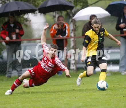 Fussball Unterliga Ost. Reichenau gegen St. Michael/Bl. Wernig Patrick Mario(Reichenau), Korasa Matic (St. Michael). Reichenau, am 23.8.2008.
Foto: Kuess

---
pressefotos, pressefotografie, kuess, qs, qspictures, sport, bild, bilder, bilddatenbank