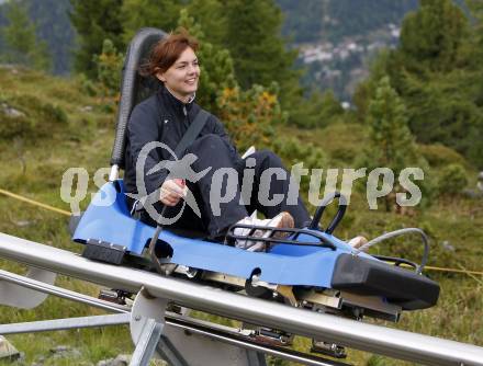Volleyball Bundesliga. Teambuilding ATSC Wildcats. Lina Gorbach. Turrach, am 27.8.2008.
Foto: Kuess

---
pressefotos, pressefotografie, kuess, qs, qspictures, sport, bild, bilder, bilddatenbank