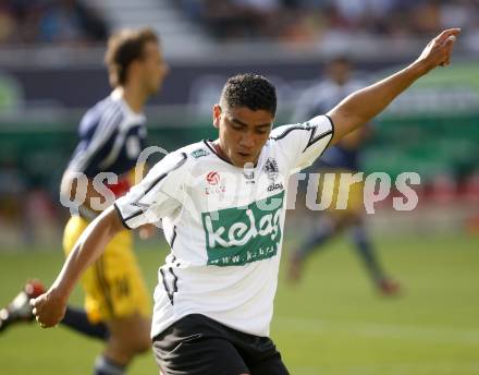 Fussball. Tipp3 Bundesliga. SK Kelag Kaernten gegen Red Bull Salzburg. Rocha Sobrinho Filho Adi  (Kaernten). Klagenfurt, 31.8.2008
Foto: Kuess

---
pressefotos, pressefotografie, kuess, qs, qspictures, sport, bild, bilder, bilddatenbank