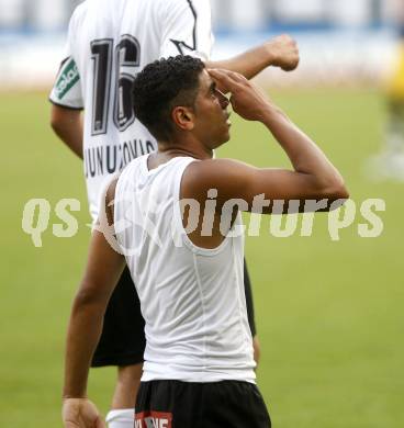 Fussball. Tipp3 Bundesliga. SK Kelag Kaernten gegen Red Bull Salzburg.Torjubel Rocha Sobrinho Filho Adi. Klagenfurt, 31.8.2008
Foto: Kuess

---
pressefotos, pressefotografie, kuess, qs, qspictures, sport, bild, bilder, bilddatenbank
