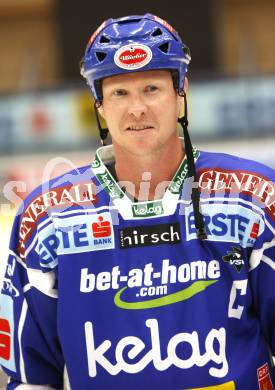 EBEL. Eishockey Bundesliga. Mannschaftsfototermin VSV. Mike Stewart. Villach, am 2.9.2008.
Foto: Kuess

---
pressefotos, pressefotografie, kuess, qs, qspictures, sport, bild, bilder, bilddatenbank