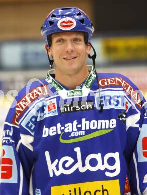 EBEL. Eishockey Bundesliga. Mannschaftsfototermin VSV. Mickey Elick. Villach, am 2.9.2008.
Foto: Kuess

---
pressefotos, pressefotografie, kuess, qs, qspictures, sport, bild, bilder, bilddatenbank