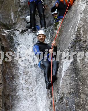 EBEL. Eishockey Bundesliga. Teambuilding KAC. Jeff Shantz. Lienz, am 1.9.2008.
Foto: Kuess

---
pressefotos, pressefotografie, kuess, qs, qspictures, sport, bild, bilder, bilddatenbank