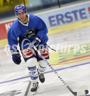 EBEL. Eishockey Bundesliga. Mannschaftsfototermin VSV.  Dan Cavanaugh. Villach, am 2.9.2008.
Foto: Kuess

---
pressefotos, pressefotografie, kuess, qs, qspictures, sport, bild, bilder, bilddatenbank