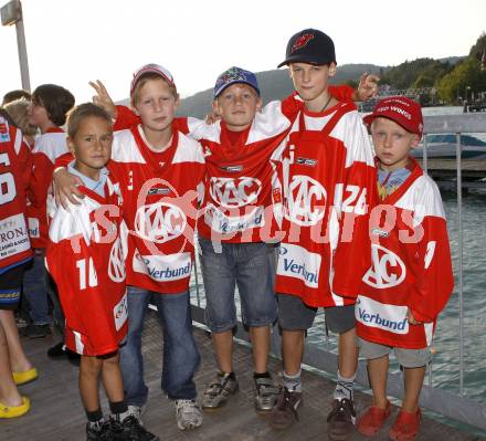 EBEL. Eishockey Bundesliga. Mannschaftspraesentation KAC. Klagenfurt, am 4.9.2008.
Foto: Kuess

---
pressefotos, pressefotografie, kuess, qs, qspictures, sport, bild, bilder, bilddatenbank