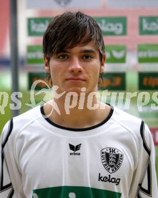 Fussball Bundesliga. Fussball Akademie SK Austria Kaernten. Amateure.  Bundesnachwuchszentrum. RITZMAIER Christian. Klagenfurt, am 16.9.2008.
Foto: Kuess 
---
pressefotos, pressefotografie, kuess, qs, qspictures, sport, bild, bilder, bilddatenbank