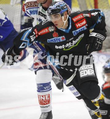 EBEL.  Eishockey Bundesliga. VSV gegen EHC Linz. Daniel Oberkofler  (Linz). Villach, am 21.9.2008.
Foto: Kuess

---
pressefotos, pressefotografie, kuess, qs, qspictures, sport, bild, bilder, bilddatenbank