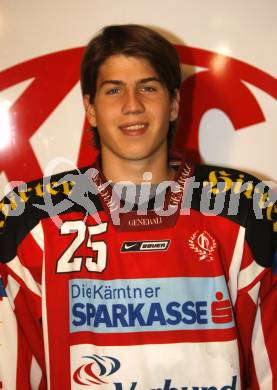 EBEL.  Eishockey Bundesliga. KAC U20. Florian Pfingstner. Klagenfurt, am 24.9.2008.
Foto: Kuess

---
pressefotos, pressefotografie, kuess, qs, qspictures, sport, bild, bilder, bilddatenbank