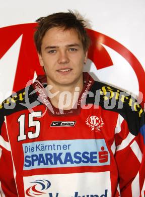 EBEL.  Eishockey Bundesliga. KAC U20. Markus Poeck. Klagenfurt, am 24.9.2008.
Foto: Kuess

---
pressefotos, pressefotografie, kuess, qs, qspictures, sport, bild, bilder, bilddatenbank
