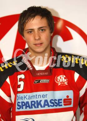 EBEL.  Eishockey Bundesliga. KAC U20. Lucas Hernegger. Klagenfurt, am 24.9.2008.
Foto: Kuess

---
pressefotos, pressefotografie, kuess, qs, qspictures, sport, bild, bilder, bilddatenbank