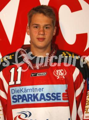 EBEL.  Eishockey Bundesliga. KAC U20. Kevin Kuenstl. Klagenfurt, am 24.9.2008.
Foto: Kuess

---
pressefotos, pressefotografie, kuess, qs, qspictures, sport, bild, bilder, bilddatenbank