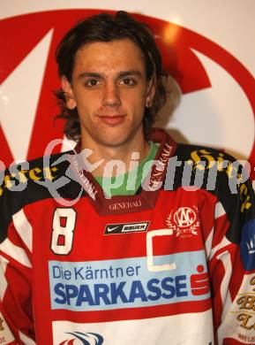 EBEL.  Eishockey Bundesliga. KAC U20. Florian Muehlstein. Klagenfurt, am 24.9.2008.
Foto: Kuess

---
pressefotos, pressefotografie, kuess, qs, qspictures, sport, bild, bilder, bilddatenbank