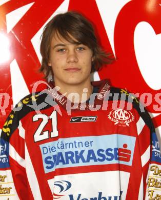EBEL.  Eishockey Bundesliga. KAC U20. Moritz Mayer. Klagenfurt, am 24.9.2008.
Foto: Kuess

---
pressefotos, pressefotografie, kuess, qs, qspictures, sport, bild, bilder, bilddatenbank