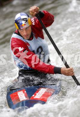 Kaerntner Landesmeisterschaften Wildwasser. Kajak. Harald Hudetz. Klagenfurt - Gurkerbruecke, 28.9.2008.
Foto: Kuess

---
pressefotos, pressefotografie, kuess, qs, qspictures, sport, bild, bilder, bilddatenbank