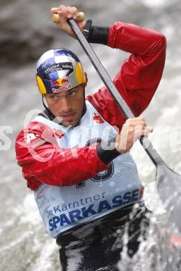 Kaerntner Landesmeisterschaften Wildwasser. Kajak. Harald Hudetz. Klagenfurt - Gurkerbruecke, 28.9.2008.
Foto: Kuess

---
pressefotos, pressefotografie, kuess, qs, qspictures, sport, bild, bilder, bilddatenbank