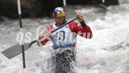 Kaerntner Landesmeisterschaften Wildwasser. Kajak. Harald Hudetz. Klagenfurt - Gurkerbruecke, 28.9.2008.
Foto: Kuess

---
pressefotos, pressefotografie, kuess, qs, qspictures, sport, bild, bilder, bilddatenbank