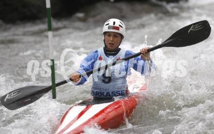 Kaerntner Landesmeisterschaften Wildwasser. Kajak. Anna Jerabek. Klagenfurt - Gurkerbruecke, 28.9.2008.
Foto: Kuess

---
pressefotos, pressefotografie, kuess, qs, qspictures, sport, bild, bilder, bilddatenbank