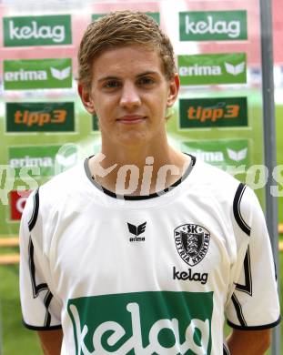 Fussball Bundesliga. SK Austria Kaernten Akademie U19. BNZ. Bundesnachwuchszentrum. Philipp Grilz. Klagenfurt, am 16.9.2008.
Foto: Kuess 
---
pressefotos, pressefotografie, kuess, qs, qspictures, sport, bild, bilder, bilddatenbank