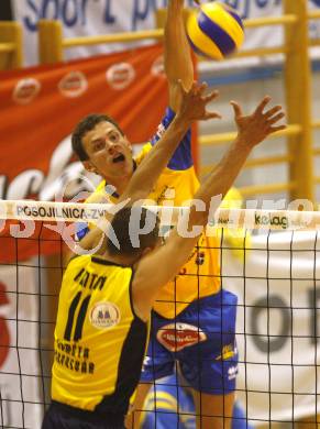 Volleyball. MEVZA. Aich/Dob gegen Kaposvar. Milan Bencz (Aich). Prevalje, 11.10.2008.
Foto: Kuess

---
pressefotos, pressefotografie, kuess, qs, qspictures, sport, bild, bilder, bilddatenbank