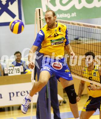 Volleyball. MEVZA. Aich/Dob gegen Kaposvar. BENCIC Martin (Aich). Prevalje, 11.10.2008.
Foto: Kuess

---
pressefotos, pressefotografie, kuess, qs, qspictures, sport, bild, bilder, bilddatenbank
