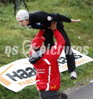 Schispringen. Oesterreichische Meisterschaften 2008. Gregor Schlierenzauer. Villach, 18.10.2008
Foto: Kuess

---
pressefotos, pressefotografie, kuess, qs, qspictures, sport, bild, bilder, bilddatenbank