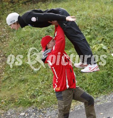 Schispringen. Oesterreichische Meisterschaften 2008. Gregor Schlierenzauer. Villach, 18.10.2008
Foto: Kuess

---
pressefotos, pressefotografie, kuess, qs, qspictures, sport, bild, bilder, bilddatenbank