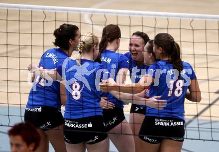 Volleyball MEVZA. ATSC Wildcats gegen Branik Maribor. Jubel Wildcats. Klagenfurt, 25.10.2008
Copyright Kuess

---
pressefotos, pressefotografie, kuess, qs, qspictures, sport, bild, bilder, bilddatenbank