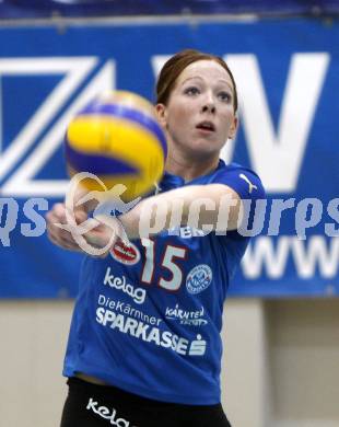 Volleyball MEVZA. ATSC Wildcats gegen Branik Maribor. Missie Stidham (Wildcats). Klagenfurt, 25.10.2008
Copyright Kuess

---
pressefotos, pressefotografie, kuess, qs, qspictures, sport, bild, bilder, bilddatenbank