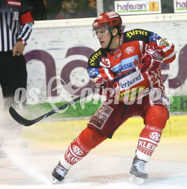 EBEL. Eishockey Bundesliga. EC KAC gegen EC VSV. KIRISITS Johannes (KAC). Klagenfurt, am 19.10.2008.
Foto: Kuess

---
pressefotos, pressefotografie, kuess, qs, qspictures, sport, bild, bilder, bilddatenbank