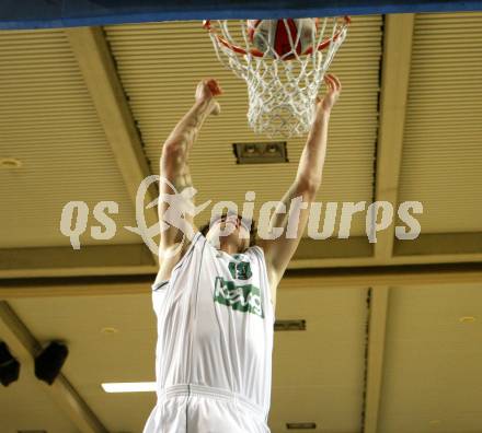 Basketball Bundesliga. Woerthersee Piraten gegen UBSC Graz. Erik Rhinehart  (Piraten).  Klagenfurt, 29.10.2008
Foto: Kuess

---
pressefotos, pressefotografie, kuess, qs, qspictures, sport, bild, bilder, bilddatenbank