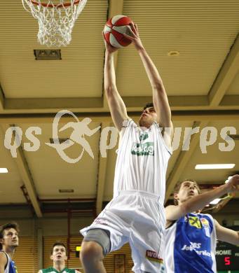 Basketball Bundesliga. Woerthersee Piraten gegen UBSC Graz. Erik Rhinehart  (Piraten).  Klagenfurt, 29.10.2008
Foto: Kuess

---
pressefotos, pressefotografie, kuess, qs, qspictures, sport, bild, bilder, bilddatenbank