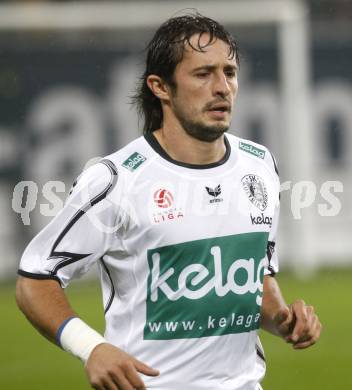 Fussball. Tipp3-Bundesliga. SK Austria Kelag Kaernten  gegen Rapid Wien. Juergen Pichorner (Austria Kaernten). Klagenfurt, 4.11.2008. 
Copyright Kuess

---
pressefotos, pressefotografie, kuess, qs, qspictures, sport, bild, bilder, bilddatenbank